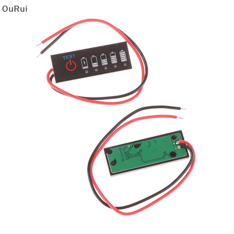 [B&C] ตัวบ่งชี้ระดับแบตเตอรี่ 18650 เครื่องทดสอบความจุลิเธียม 2S-7S 7.4V-29.4V 15mA โมดูลโมดูลโมดูลโ