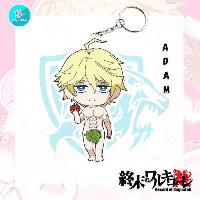 Keychain Acrylic Anime Shuumatsu No Valkyrie - Adm, Qin Shi Huang, Shaka, Jack Ganci Anime Akrilik -