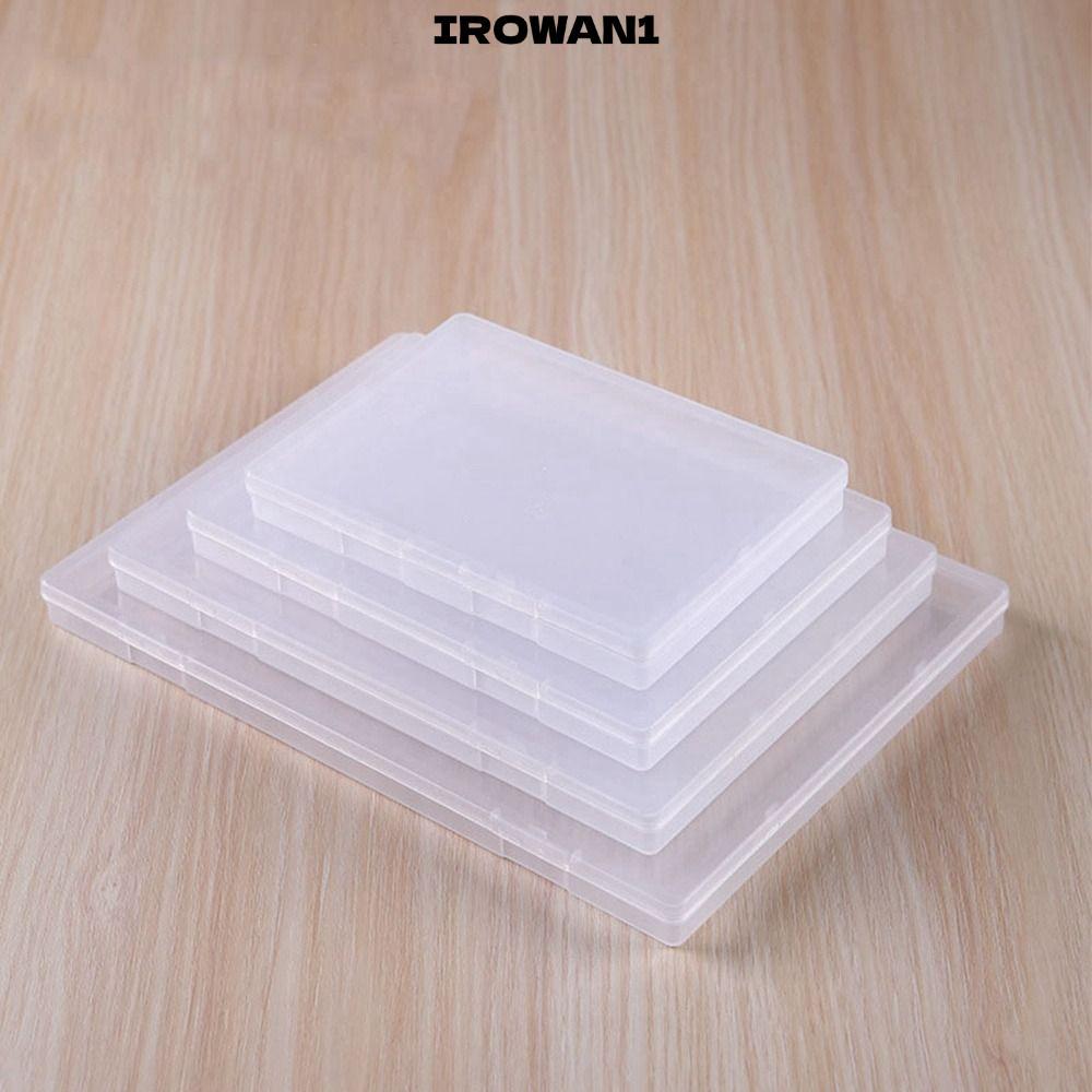 IRWAN1 กล่องเก็บของแบบใส Hot Square 4 Sizse สินค้าขนาดเล็ก