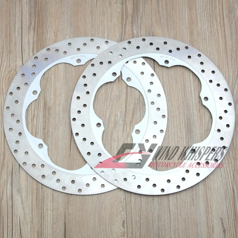 320 มม.แผ่นดิสก์เบรคหน้าโรเตอร์สําหรับ Yamaha XJ 900 S XJ900S Diversion 1995-2003