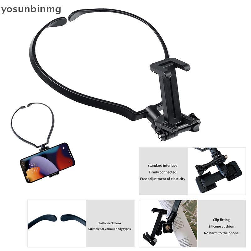 Yosunbinmg] แฮนด์ฟรี Ne Holder Lazy Phone Stand Universal Hanging Mount สําหรับ IPhone 15ProMax Samsung GoPro Do Station Braet ใหม่