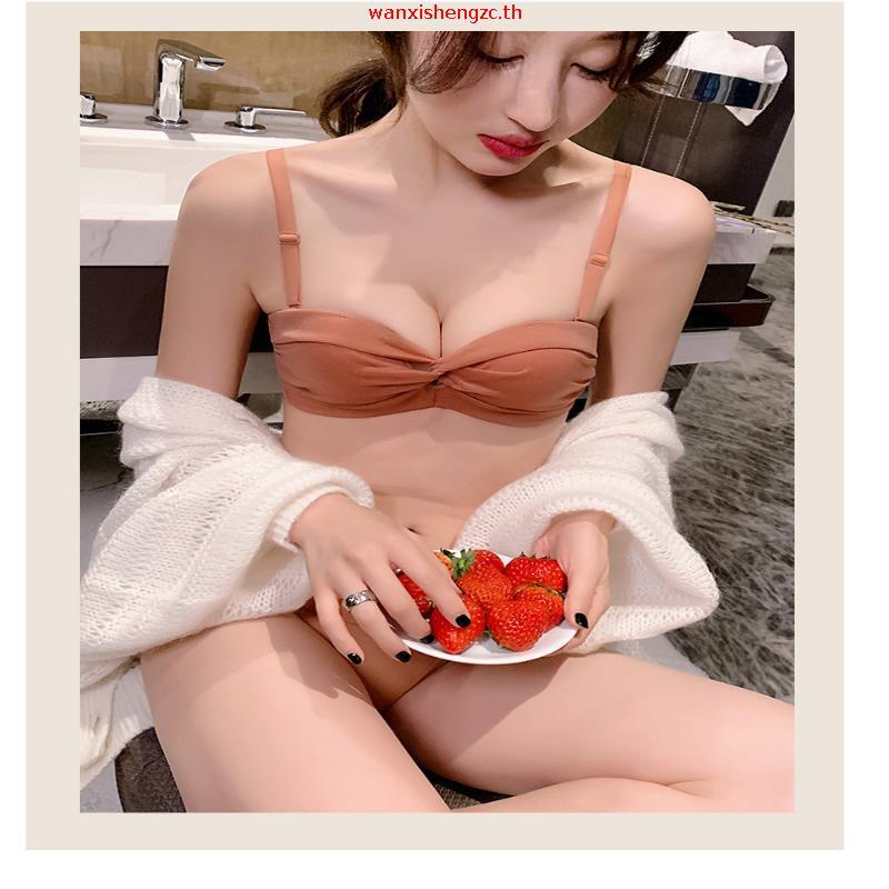 Jollynn Joy Lace Tube Top Strapless Bra เสื้อใน บราลูกไม้ สายสะพายไหล่กันลื่น (สายถอดและปรับได้) Bra