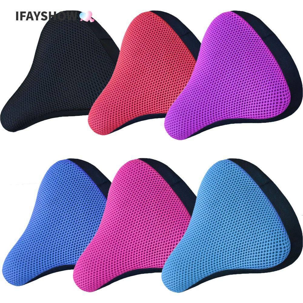 IFAYSHOW อุปกรณ์เสริมเบาะจักรยานนั่งสบายด้วยซิลิโคนคุณภาพ สำหรับขี่จักรยาน