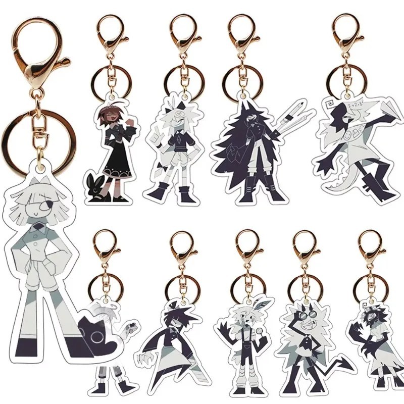 Fundamental Paper Education FPE พวงกุญแจอะนิเมะอะคริลิครุ่น Alice Claire Fen Miss Circle ของขวัญกระเ