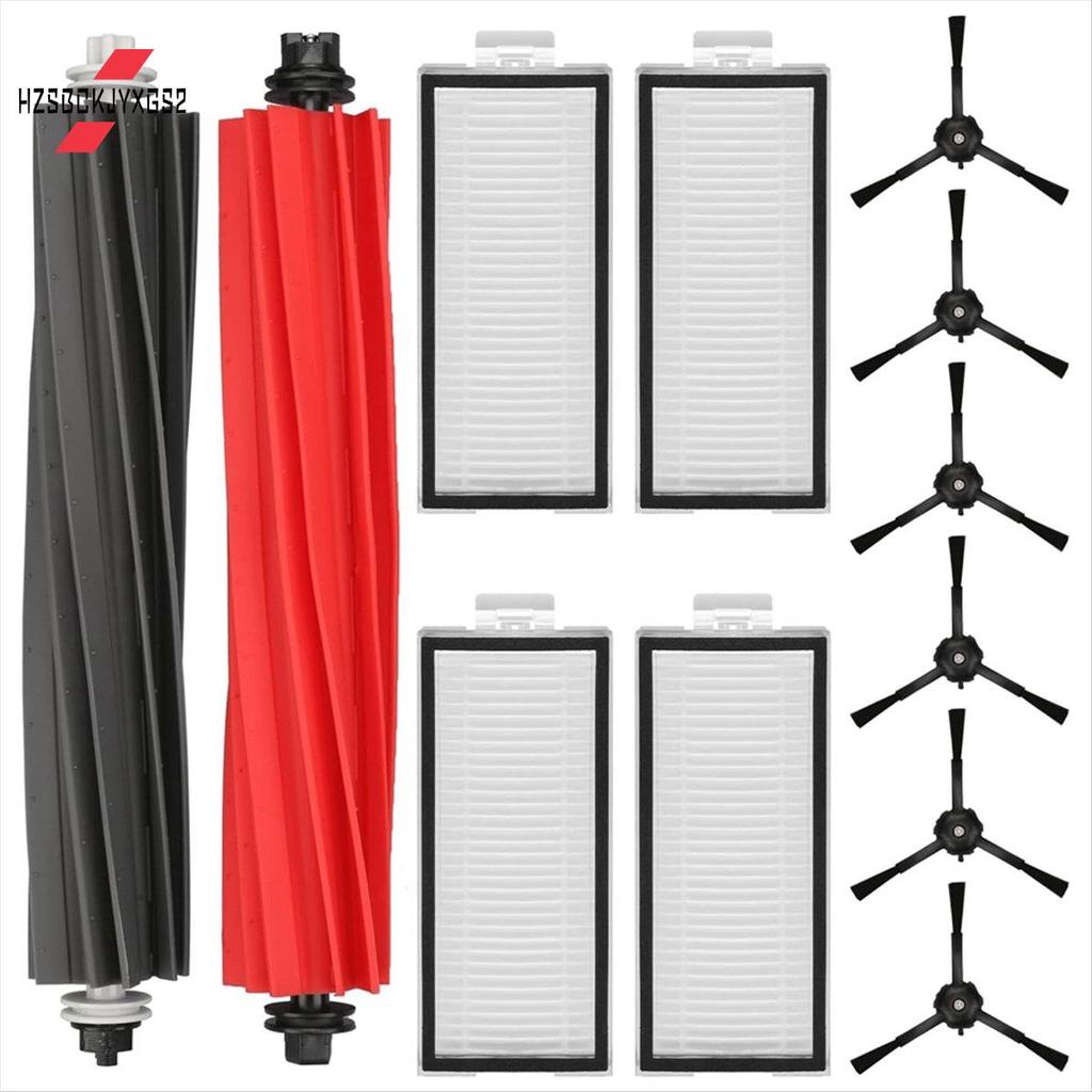 Hzsbckjyxgs2For Q8 Max Q8 Max+(Plus) Q5 Pro Q5 Pro+(Plus) เครื่องดูดฝุ่นหุ่นยนต์หลักแปรงด้านข้าง Hep