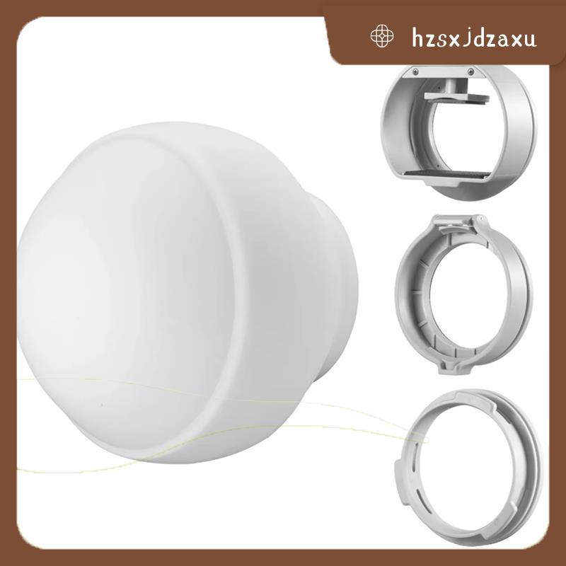 hzsxjdzaxuML-CD15 Universal Diffuser Dome Softbox Kit สําหรับกล้องแฟลช Speedlite - ปรับปรุงแสงภาพของ