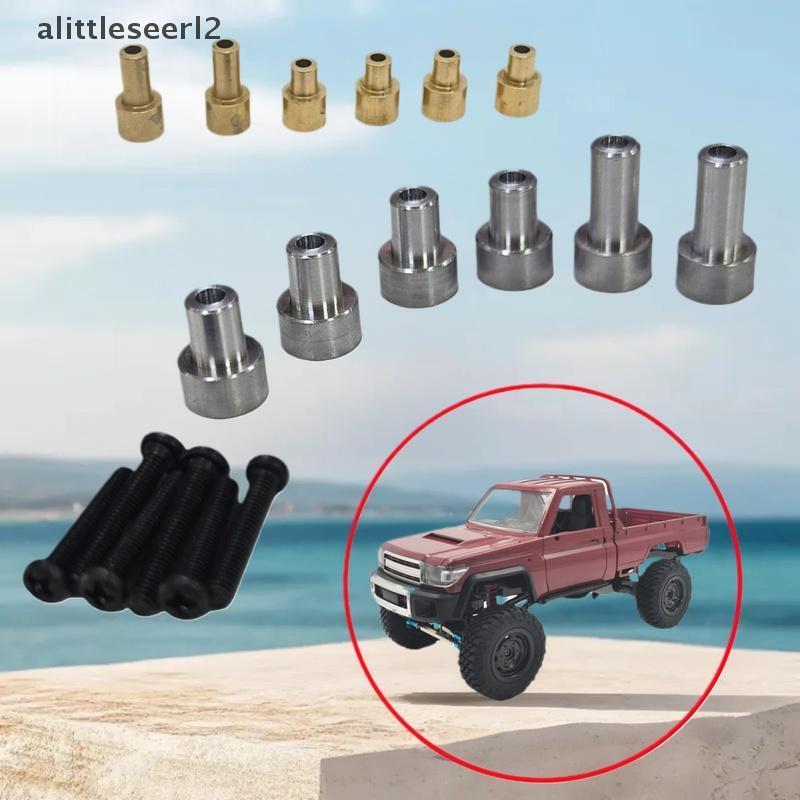 TTE 1 ชุดสําหรับ 1/12 ดัดแปลงล้อใหญ่อะไหล่อัพเกรดพิเศษ MN82 MN82S รถโลหะเปลือกยกคอลัมน์ความสูง Braet