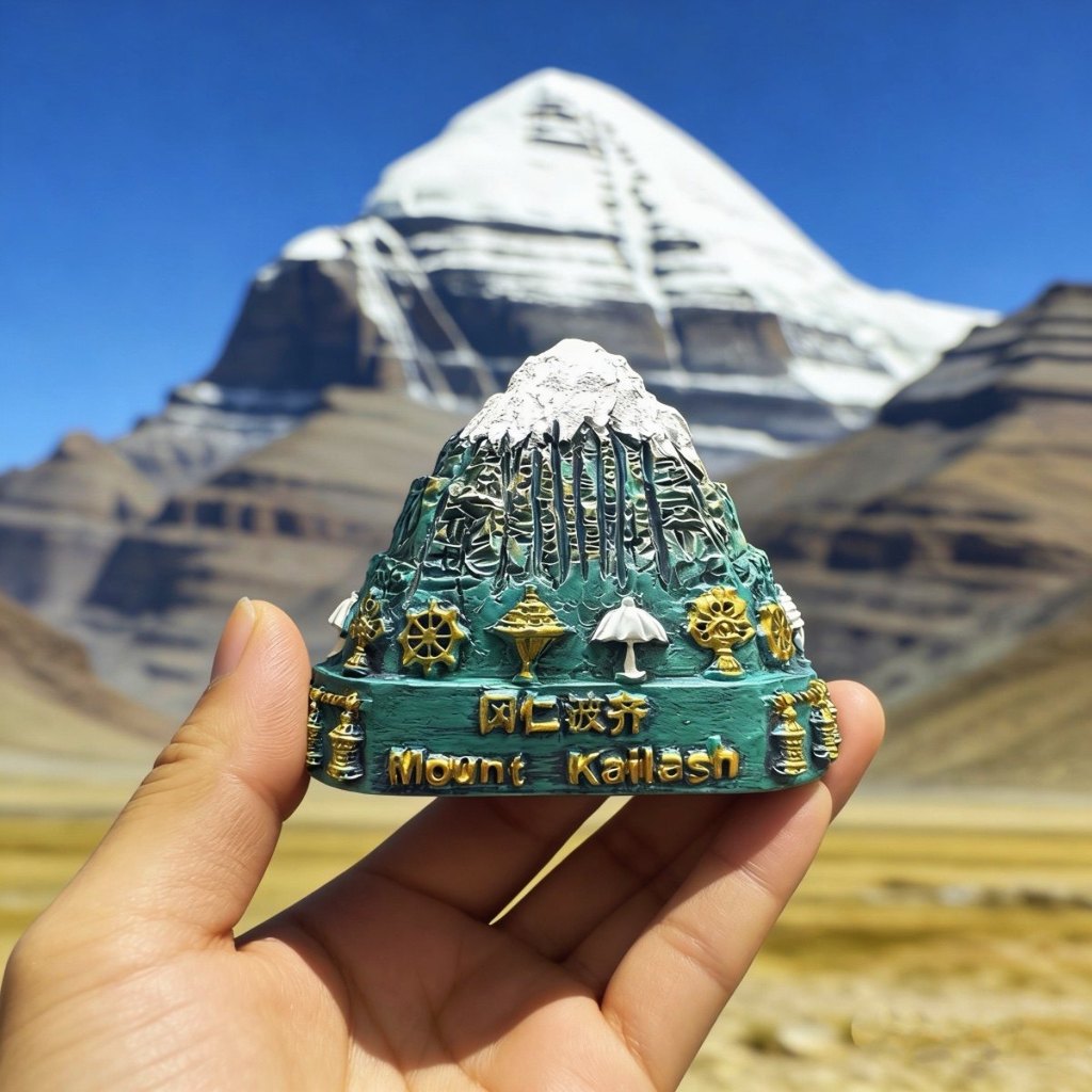 เรซิ่น ลักษณะทิเบต ของที่ระลึกท่องเที่ยว ตัวละคร Oka Rinpo Qizhu Moran Mountain Cultural Creative ขอ