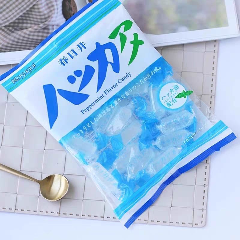 Japanese Mint Refreshing Cool Kasugai kasugai Crystal Candy Fresh Breath Hard Candy Snacks20260313