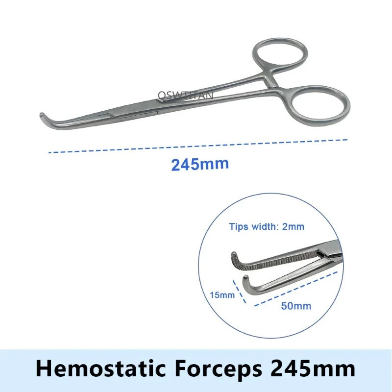 Kidney Pedicle Clamp Locking Clamps Hemostatic Forceps Arterial Forceps