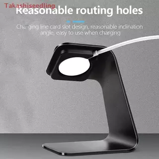 (Takashiseedling) 1 PC อลูมิเนียม Charger Stand Holder สําหรับนาฬิกา Braet ชาร์จ Cradle Stand สําหรับนาฬิกา Charger Holders Do Station