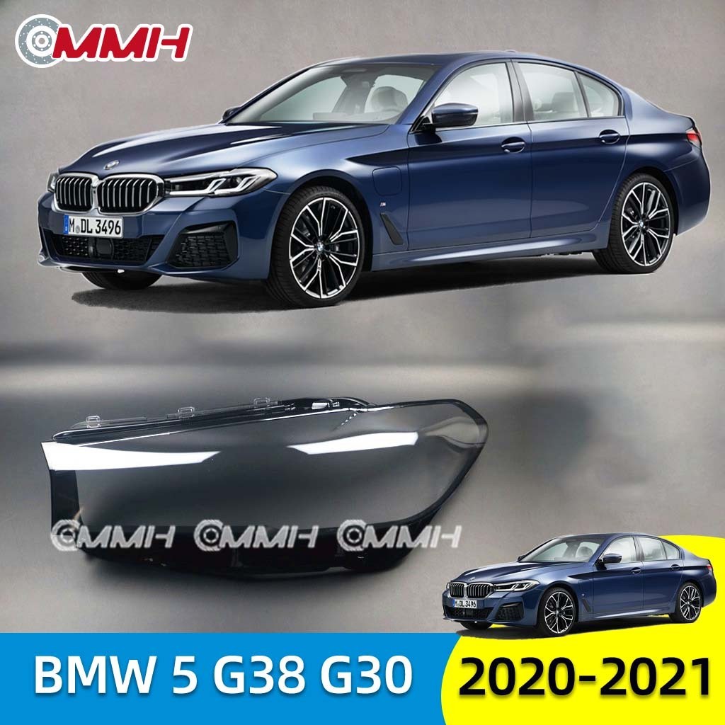 BMW 5 BMW5 G38 G30 2020-2021 ฝาครอบไฟหน้า ไฟหน้า ไฟหน้า ฝาครอบเลนส์ หัวฝาครอบไฟ เลนส์ไฟ ไฟหน้า เลนส์