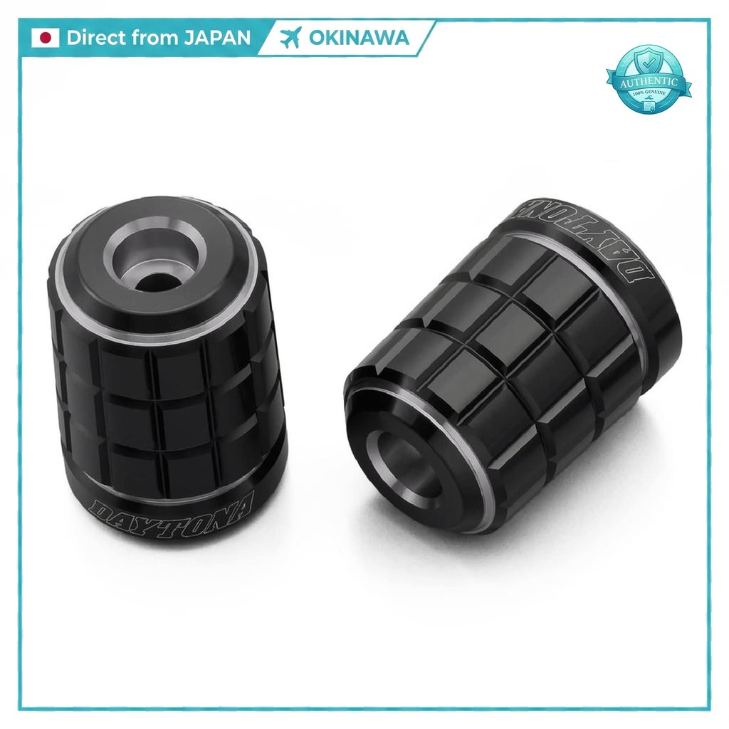 Daytona Premium Zone Bar Ends for Motorcycles - Fit Honda, Yamaha, Kawasaki M6/M8/M17 - Various Colo