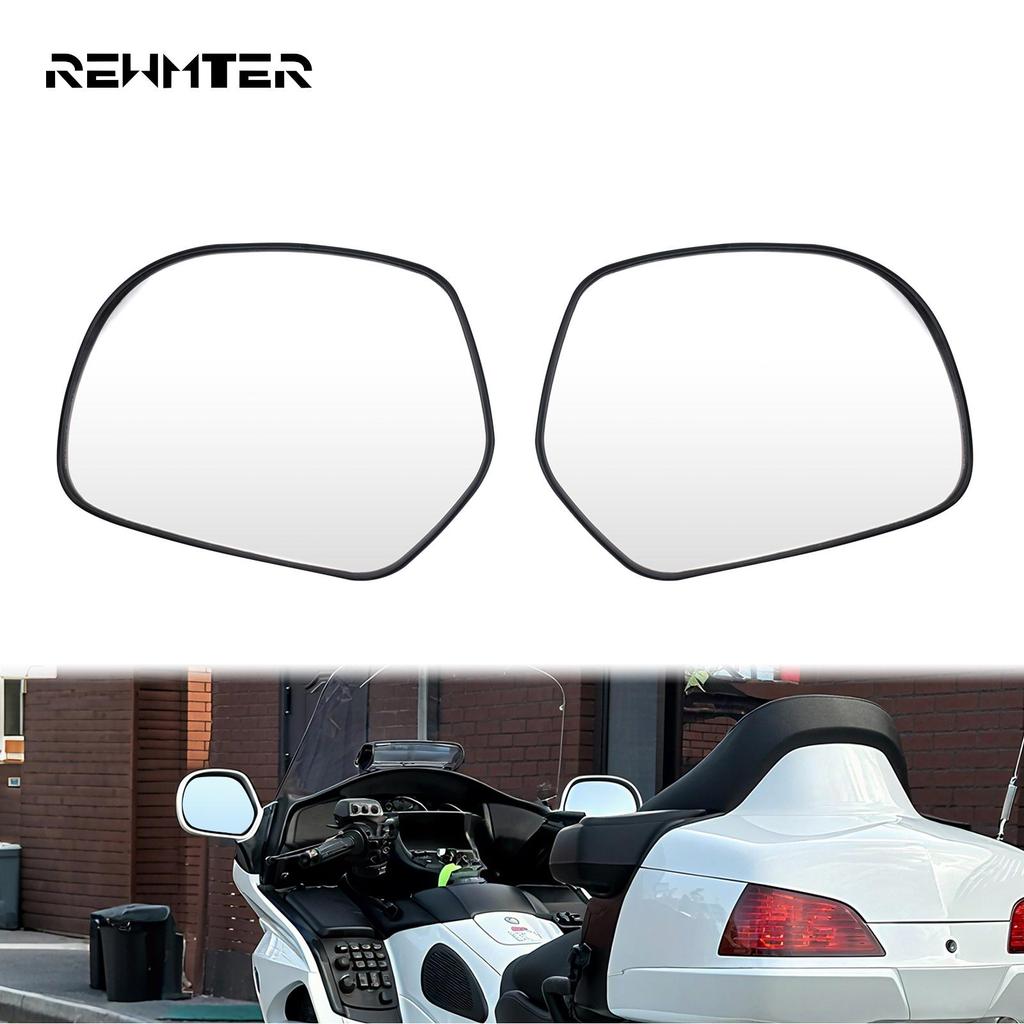 กระจกมองหลังรถจักรยานยนต์ซ้ายและขวาคู่สําหรับ Honda Gold Wing GL1800 2001-2012 F6B 2013-2016