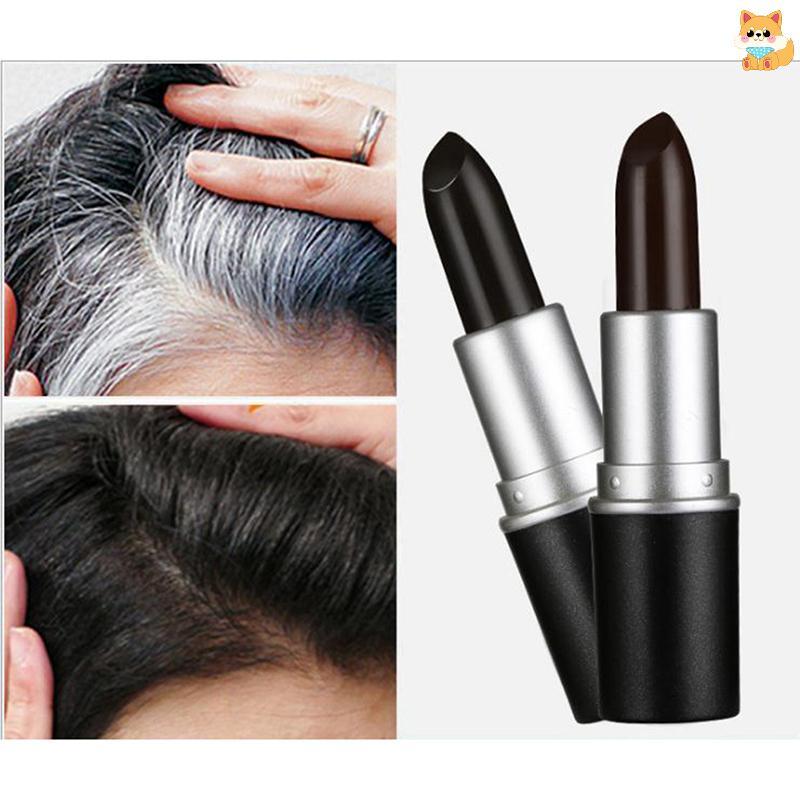 [VI] ยาย้อมผมชั่วคราว รากสีเทาทันที ครอบคลุมสีผม แก้ไข ครีม Sti TH