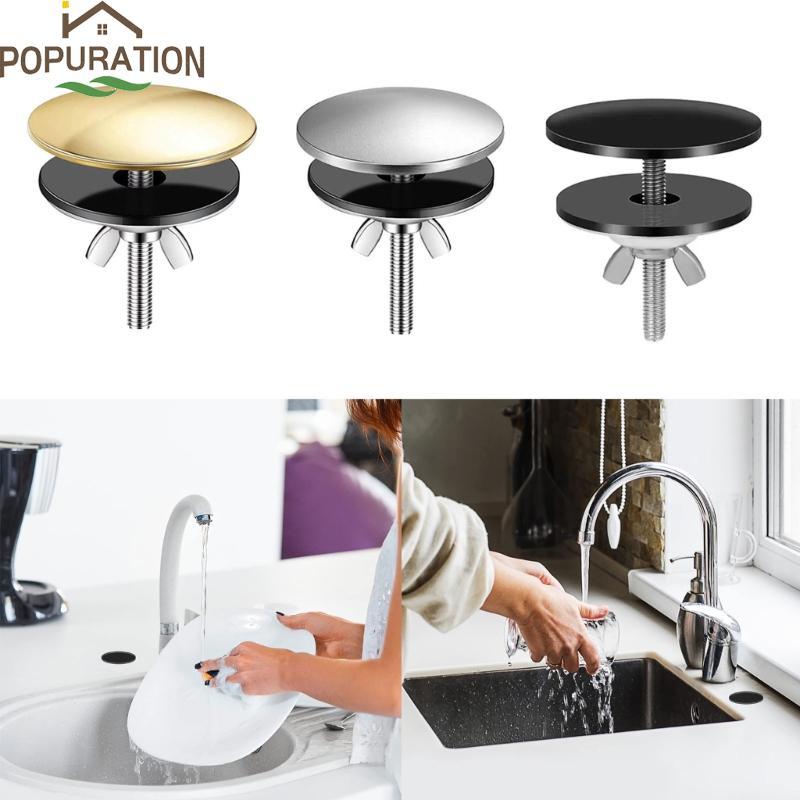 POP Sink Tap Hole Cover Faucet Hole Cap Long lasting Rust Resistance Sink Hole Cover Stainless Steel