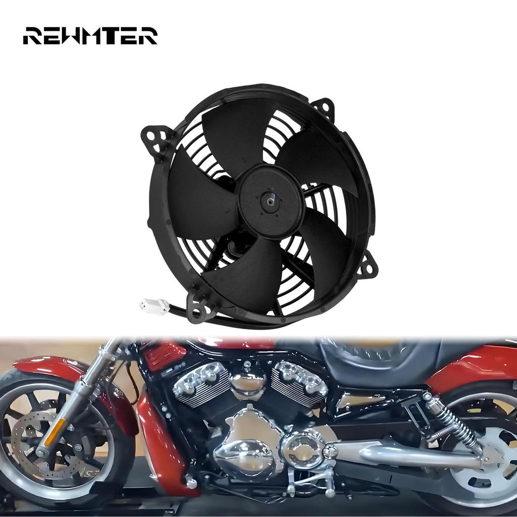 รถจักรยานยนต์ทนทานหม้อน้ําเครื่องยนต์น้ํา Cooler พัดลมสําหรับ Harley Street 500 XG500 750 XG750 2015