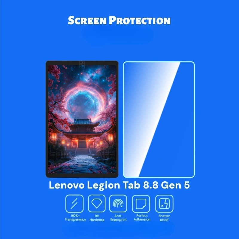 สําหรับ Lenovo Legion Tab 8.8 Gen5 Legion Y700 Gen 5 ฟิล์มกระจกนิรภัยป้องกันหน้าจอสําหรับ Lenovo Leg
