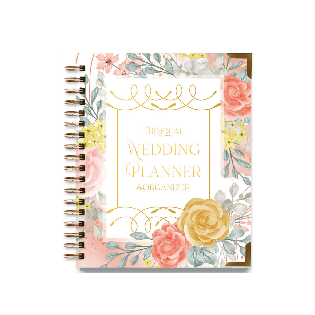 [คลังสินค้าพร้อม] 2025 Wedding Planner wedd Wedding Custom Handbook a4 Wedding Schedule Planner WJG