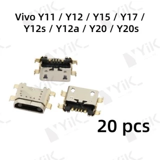 5-50 pcs พอร์ตชาร์จ USB ก้นชาร์จ ตูดชาร์จ สําหรับ Vivo Y11 / Y12 / Y15 / Y17 / Y12s / Y12a / Y20 / Y20s