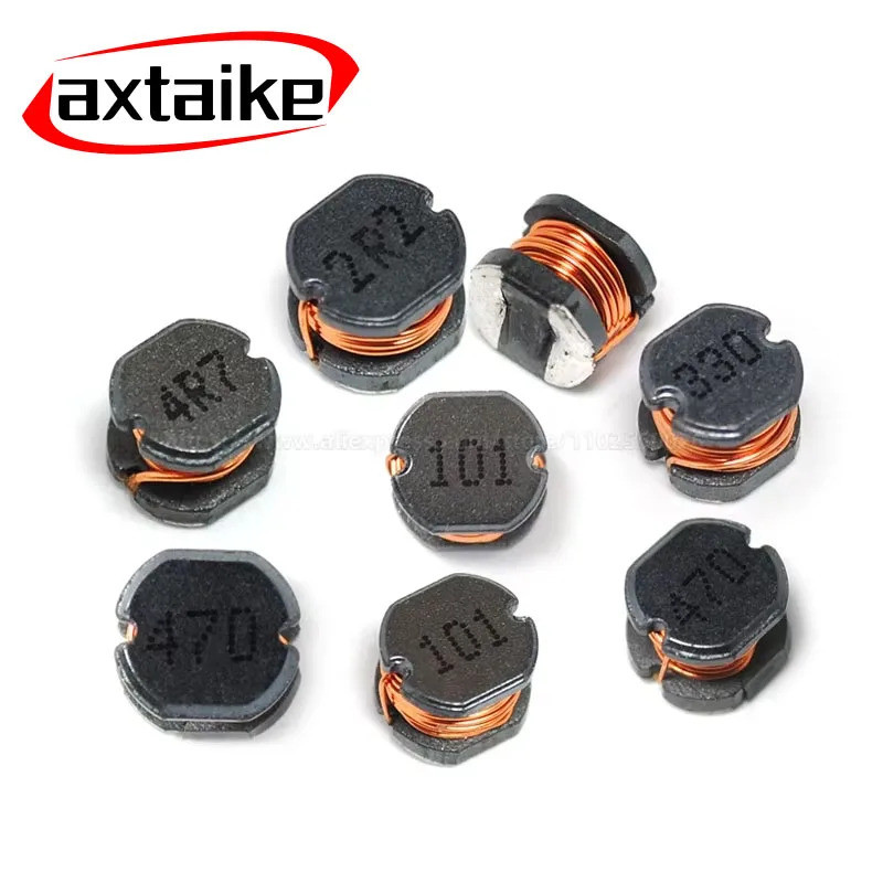 10PCS CD105 SMD Power Inductor 2.2 3.3 4.7 10 22 33 47 68 100 150 220 330 470UH ลวดแผลชิปเหนี่ยวนํา 