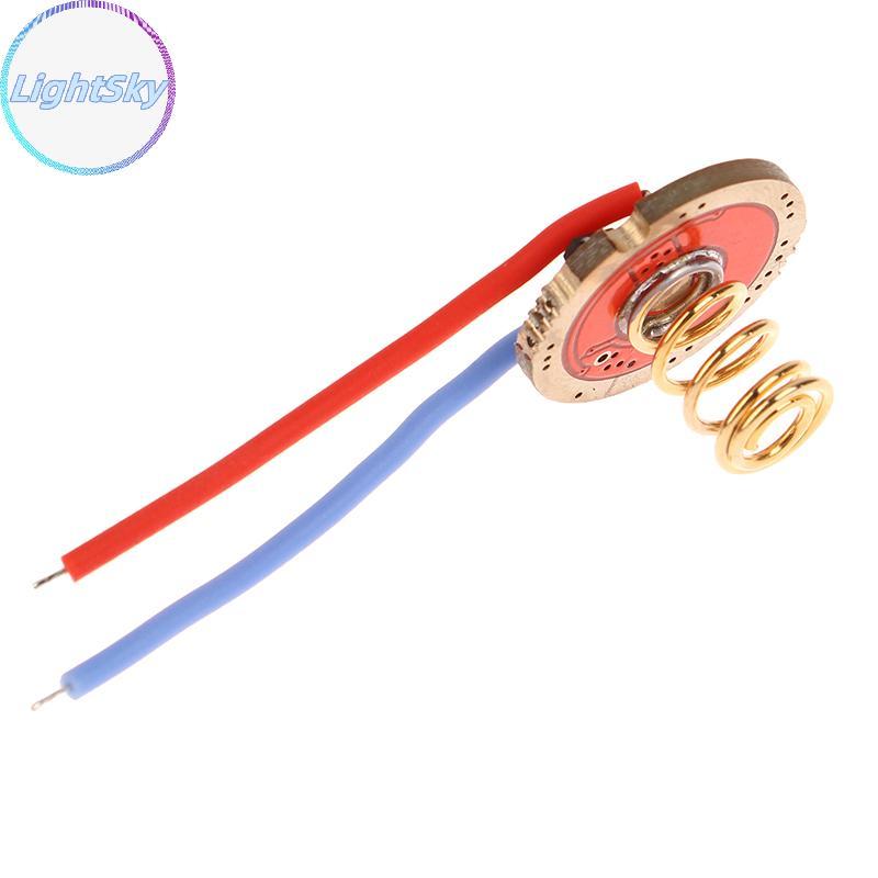 LightSky 1 PC 5A 3V ไฟฉาย LED Driver 17 มม.5 โหมด Circuit Board สําหรับ XHP50.2 MKR XHP70.2 XHP90 ไฟ