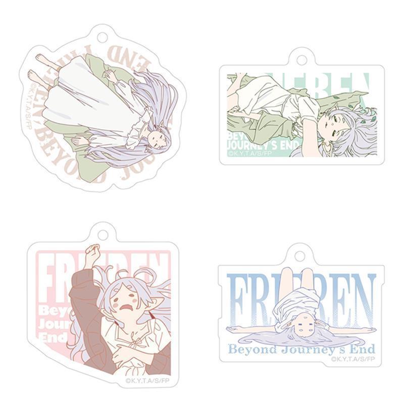Sousou No Frieren Sleep Ver อะนิเมะพวงกุญแจ Frieren: Beyond Journeys End อะคริลิค Key Chain กระเป๋าจี้เครื่องประดับอุปกรณ์เสริมของขวัญ