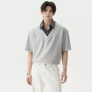 เสื้อโปโลผู้ชายแขนสั้น สไตล์อเมริกัน พร้อมคุณภาพเยี่ยมจากซุยโคเนะ