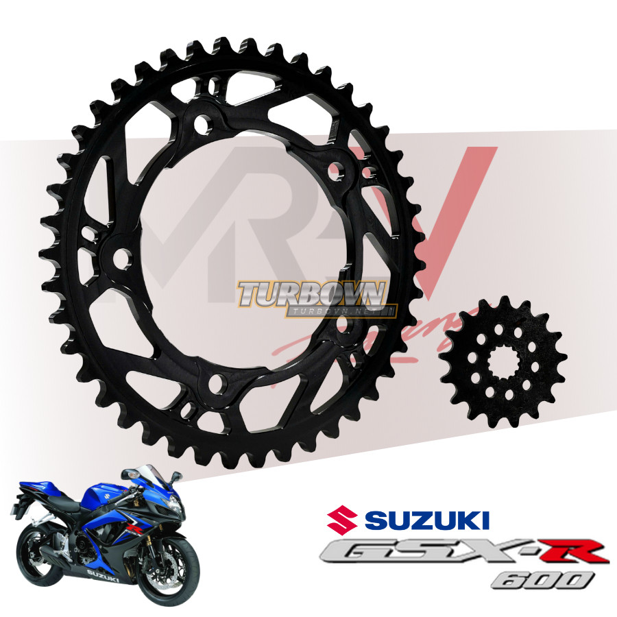เฟืองโซ่ MREV สําหรับ Suzuki GSX R600 (2006 - 2007) (N-961, D-2311)