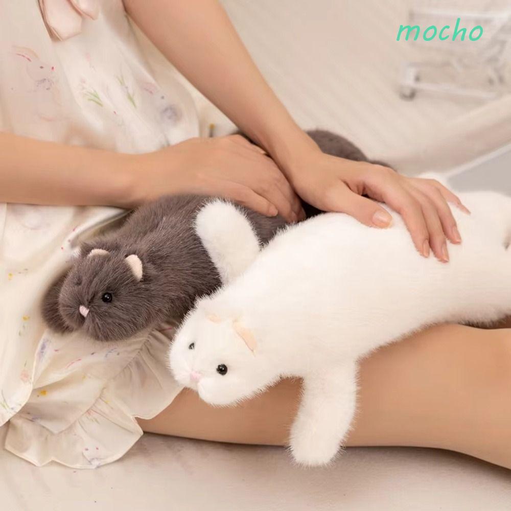 MOCHO ตุ๊กตา Ferret ตุ๊กตาของเล่น, Huggable ตุ๊กตานุ่ม Fluffy Ferret ของเล่นตุ๊กตา,มาพร้อมกับตุ๊กตาส
