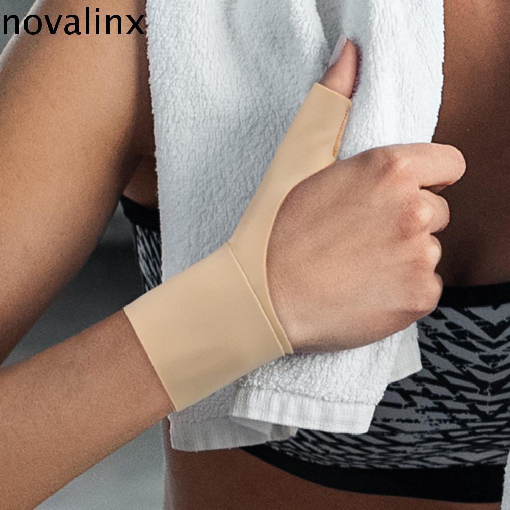 NOVALINX สายรัดข้อมือ/thumb immobilizer ออกแบบมาเพื่อบรรเทาอาการปวดนิ้วมือและเหมาะสำหรับผู้ป่วยโรคข้ออักเสบ