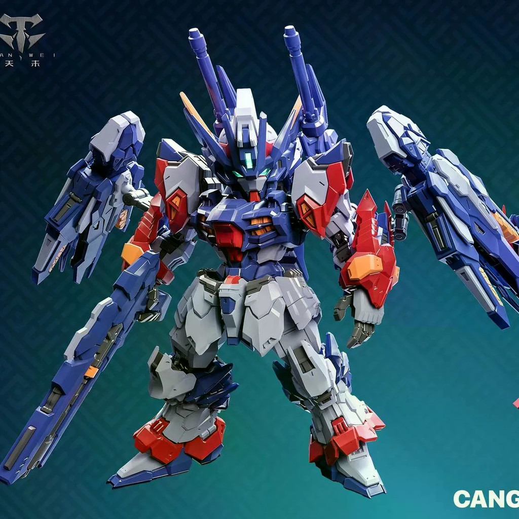 Qun คลังสินค้าพร้อมรุ่นถนนทิเบตรุ่น SD Tianwei CD-TGM01 โลหะผสมโครงกระดูกประกอบรุ่นตุ๊กตาของเล่น