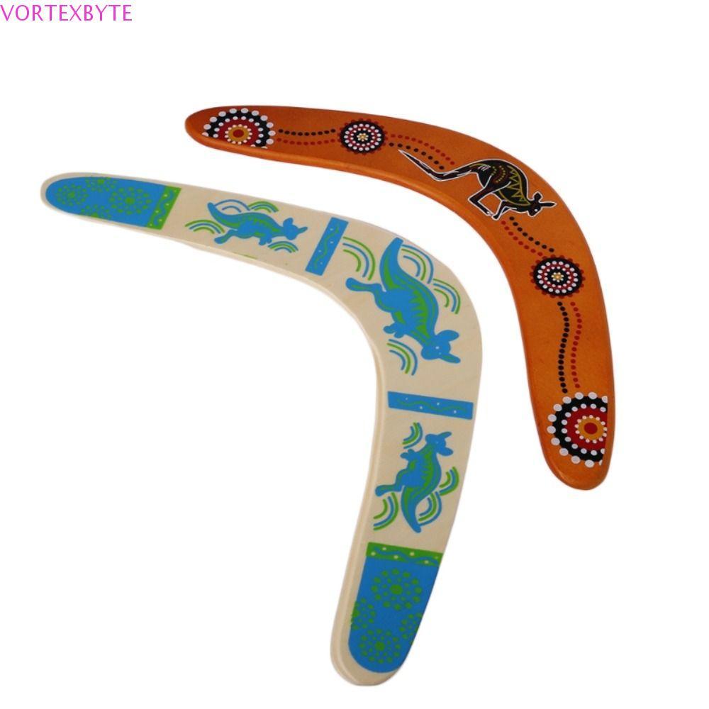 VORTEXBYTE Flying Boomerang ของเล่น Interactive Boomerang Profesional ของขวัญวันเกิด Early Education ของขวัญเด็ก Interactive ของเล่นตลกอุปกรณ์กีฬา Kangaroo Boomerang