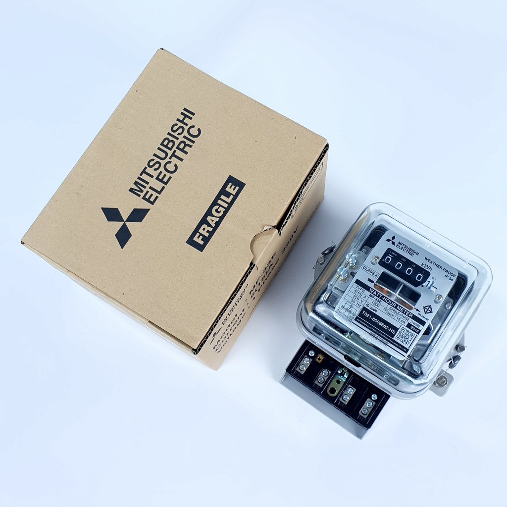 MITSUBISHI มิเตอร์ไฟฟ้ามีมอก. 5A(15A) รุ่น MF-33E