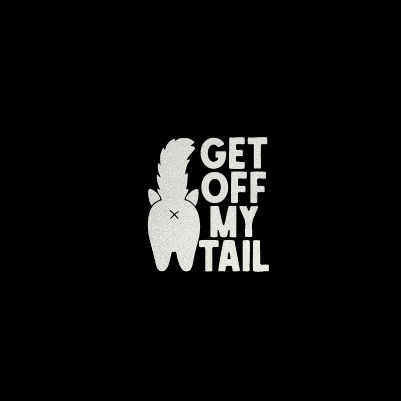 GET OFF MY TAIL สติ๊กเกอร์สะท้อนแสง ห่างไกลจาก MY TAIL Cat Car Sticker สติ๊กเกอร์คําเตือน ราคา ถูกที่สุด ดีลบีเคเค แกลเลอรีภาพที่ 9