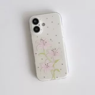 Star Flower เหมาะสําหรับ Apple 17/16promax เคสโทรศัพท์ 15/14/13 หญิง 12/11/XR/XSmax เคสโทรศัพท์ระดับพรีเมียม