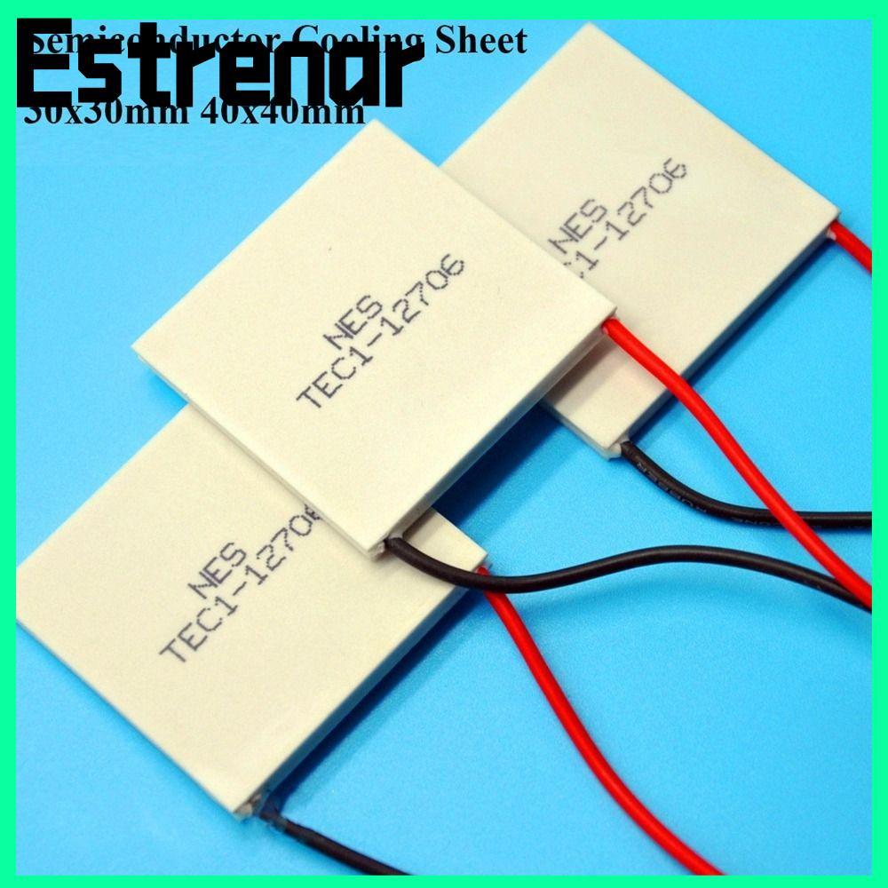 ESTRENAR แผ่นทําความเย็นเซมิคอนดักเตอร์, TEC1-12708 TEC1-07104 แผ่นทําความเย็น, ควบคุมอุณหภูมิ TEC1-