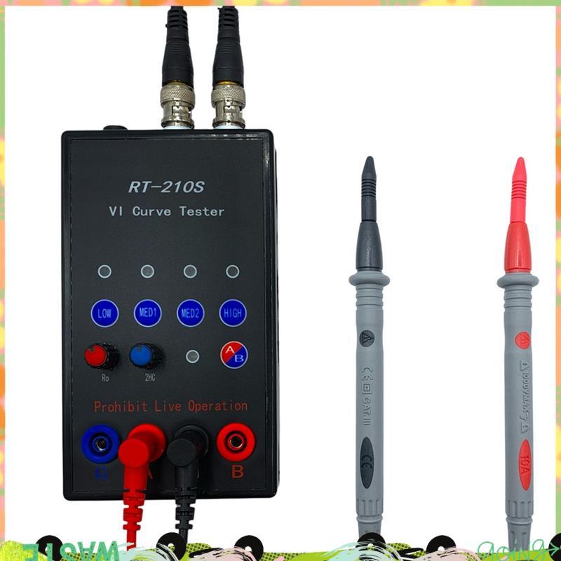210S VI Curve Tester เครื่องวิเคราะห์ลายเซ็นแบบอะนาล็อกแผงวงจรอิเล็กทรอนิกส์เครื่องมือตรวจจับความผิด