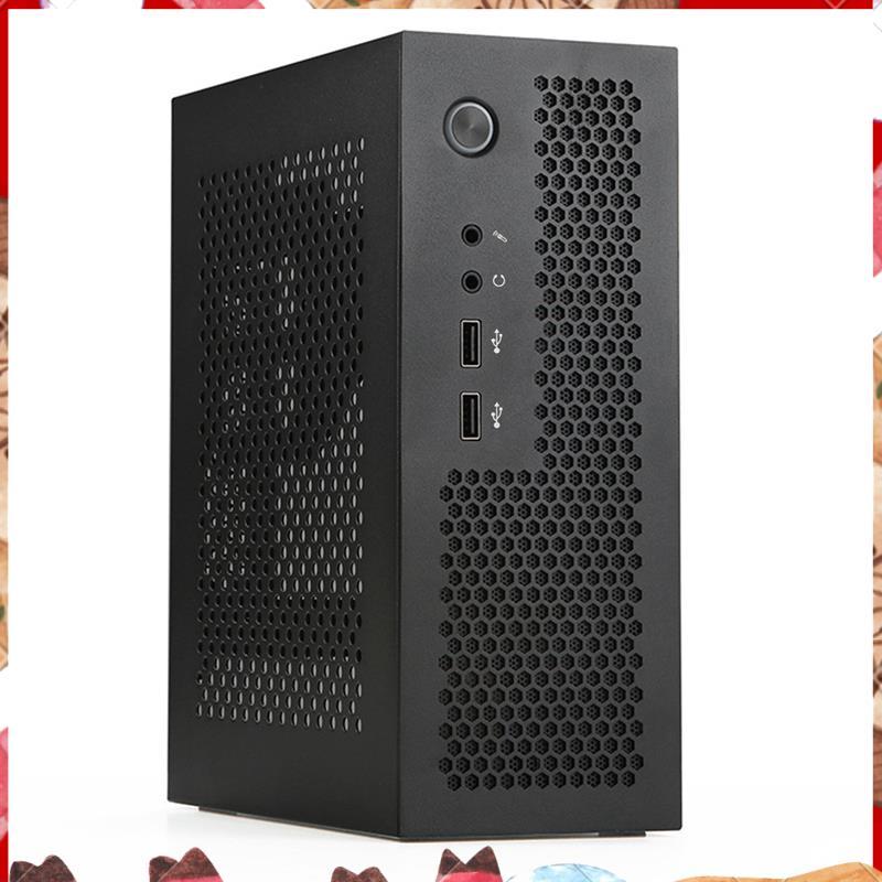 A09 HTPC เคสคอมพิวเตอร์ Mini ITX Gaming PC แชสซีเดสก์ท็อปแชสซี USB2.0 เคสคอมพิวเตอร์ เคสคอมพิวเตอร์ท