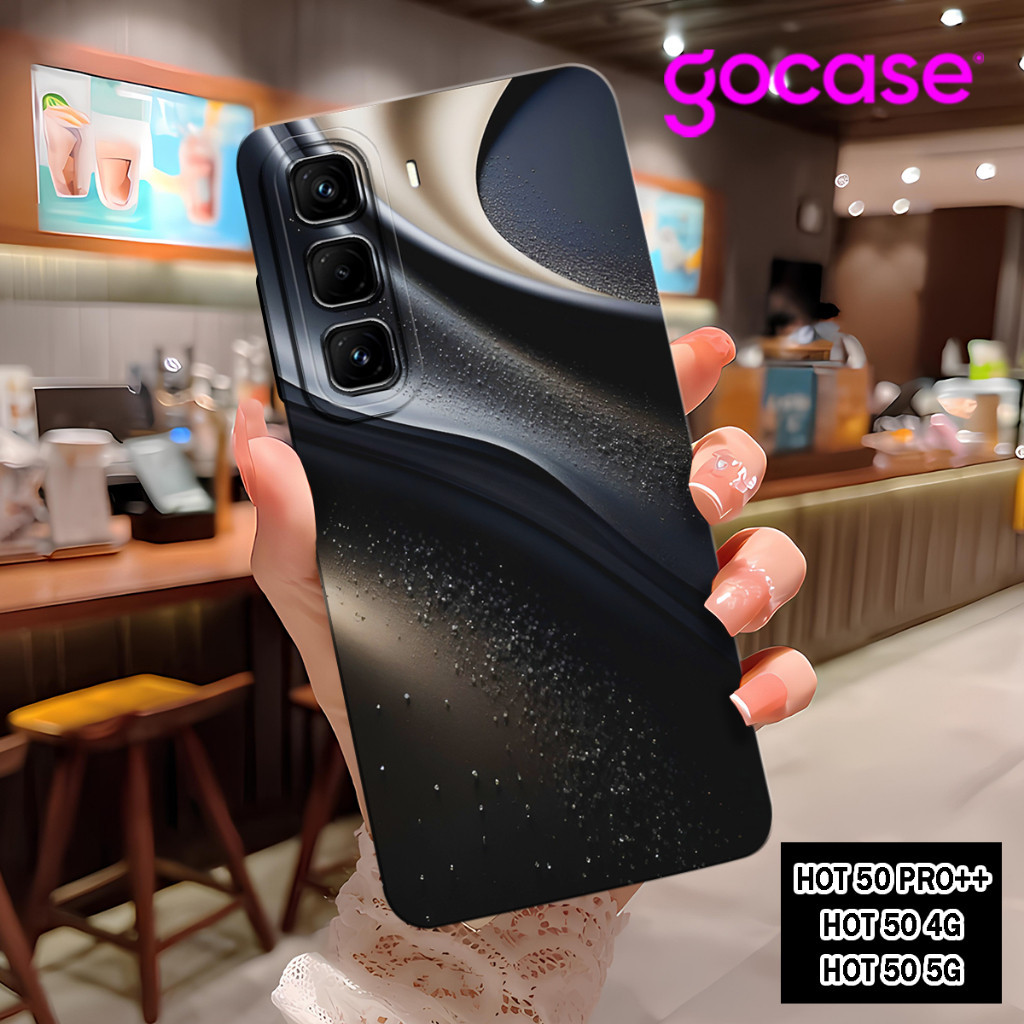 ( AT 5 ) ยางยืดหยุ่น Softcase สําหรับ infinix hot 50 pro+ l hot 50 pro 4g l hot 50 4G 5G l Hot 50i s