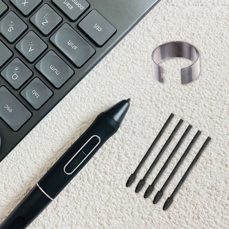 BTM 5 10 ชิ้นสักหลาด Nibs ชุด PN06F สําหรับ PW550 PW550S PW600 PW600S ผู้ที่ชื่นชอบศิลปะดิจิตอลและผู