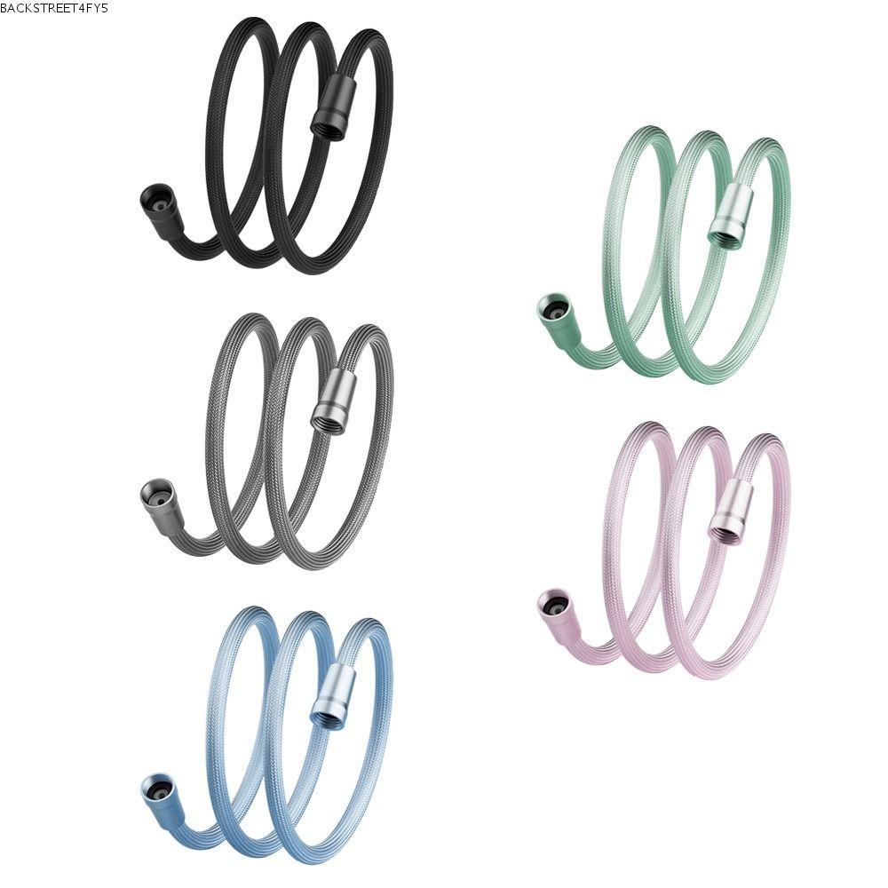 BACKSTAGEEET4FC3 ฝักบัว Tube, Universal Interface Anti Winding Handheld Shower Hose, ทนทาน GI/2 1.5/