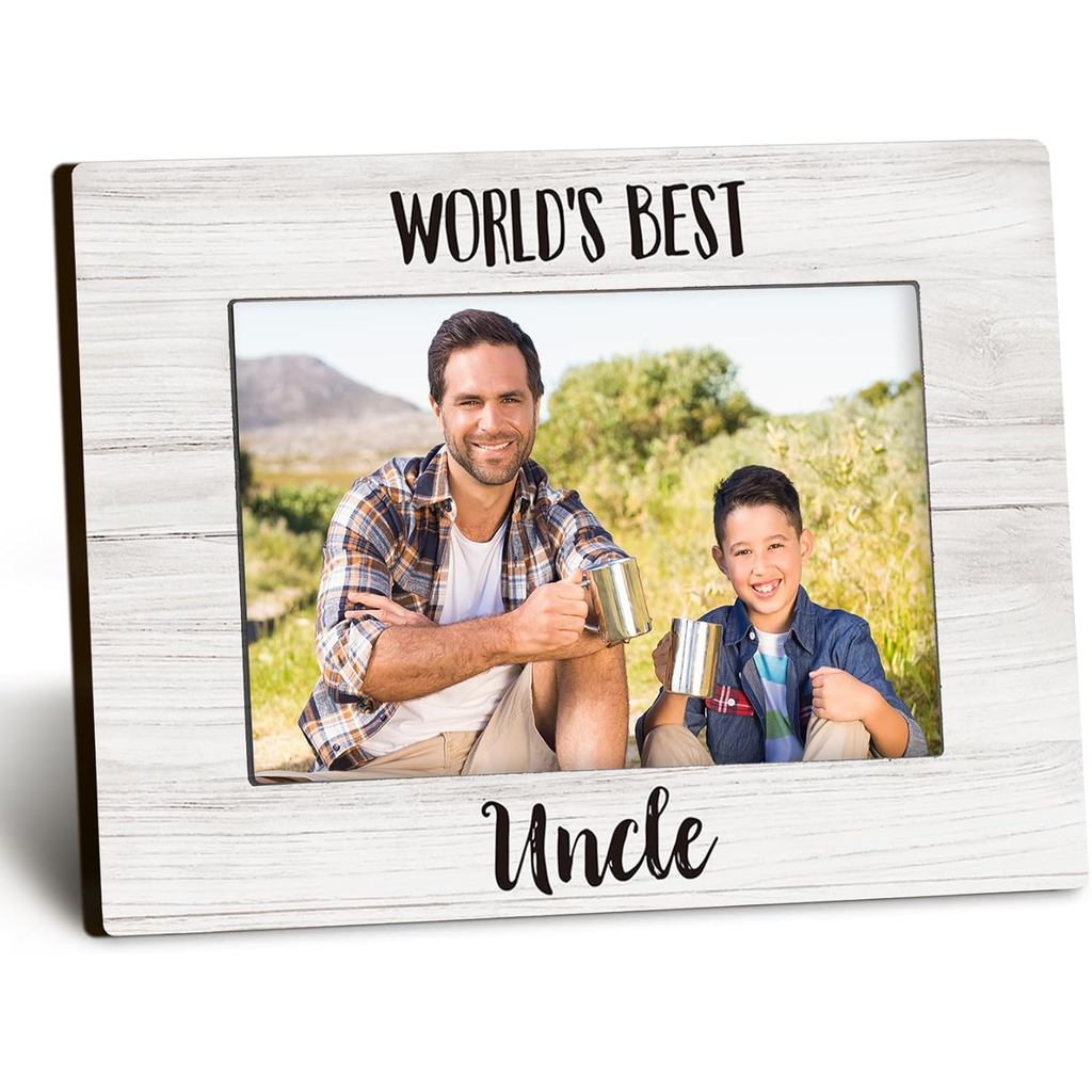 กรอบรูปลุง 4x6, กรอบรูปลุง, ของขวัญลุงจาก Niece, กรอบรูปลุง, ของขวัญสําหรับลุงจาก Niece, กรอบรูปลุงท