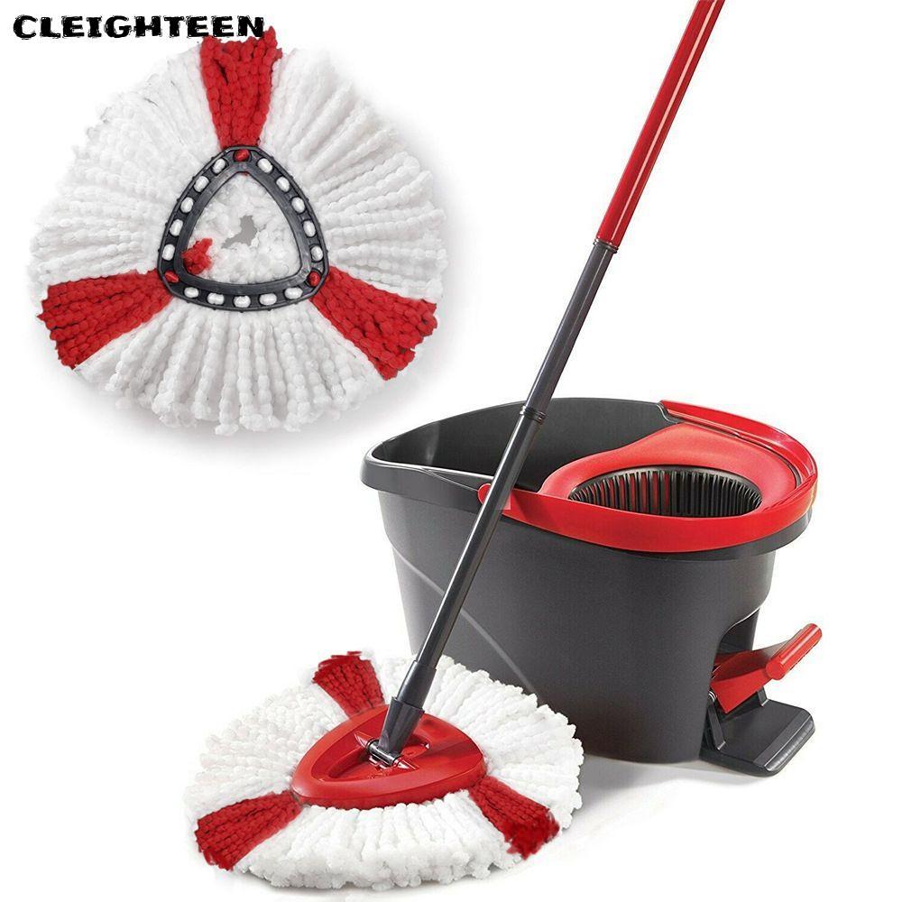 CLEIGHTEEN เปลี่ยนสามเหลี่ยมทําความสะอาดง่ายสําหรับ O-Cedar/Vileda ไมโครไฟเบอร์สําหรับ O-Cedar/Viled