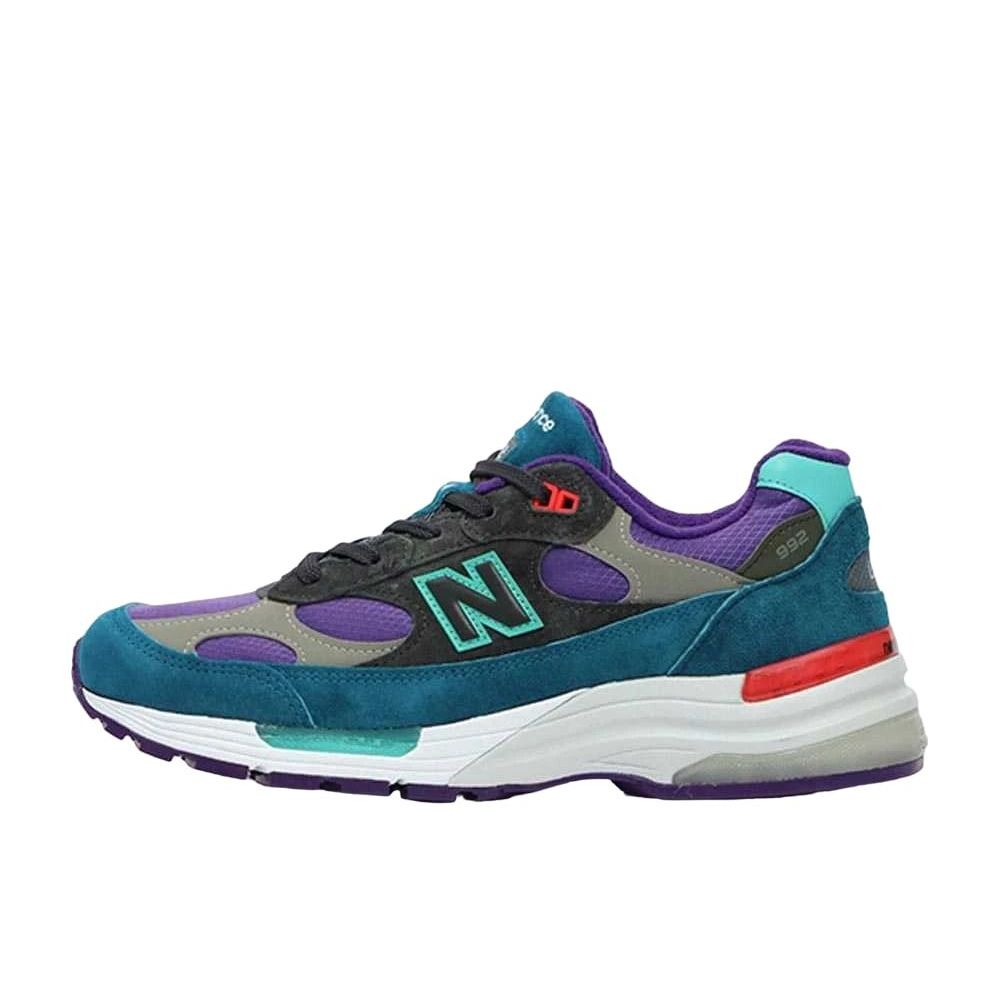 New Balance 992 TurquoisePurpleWhite Unused