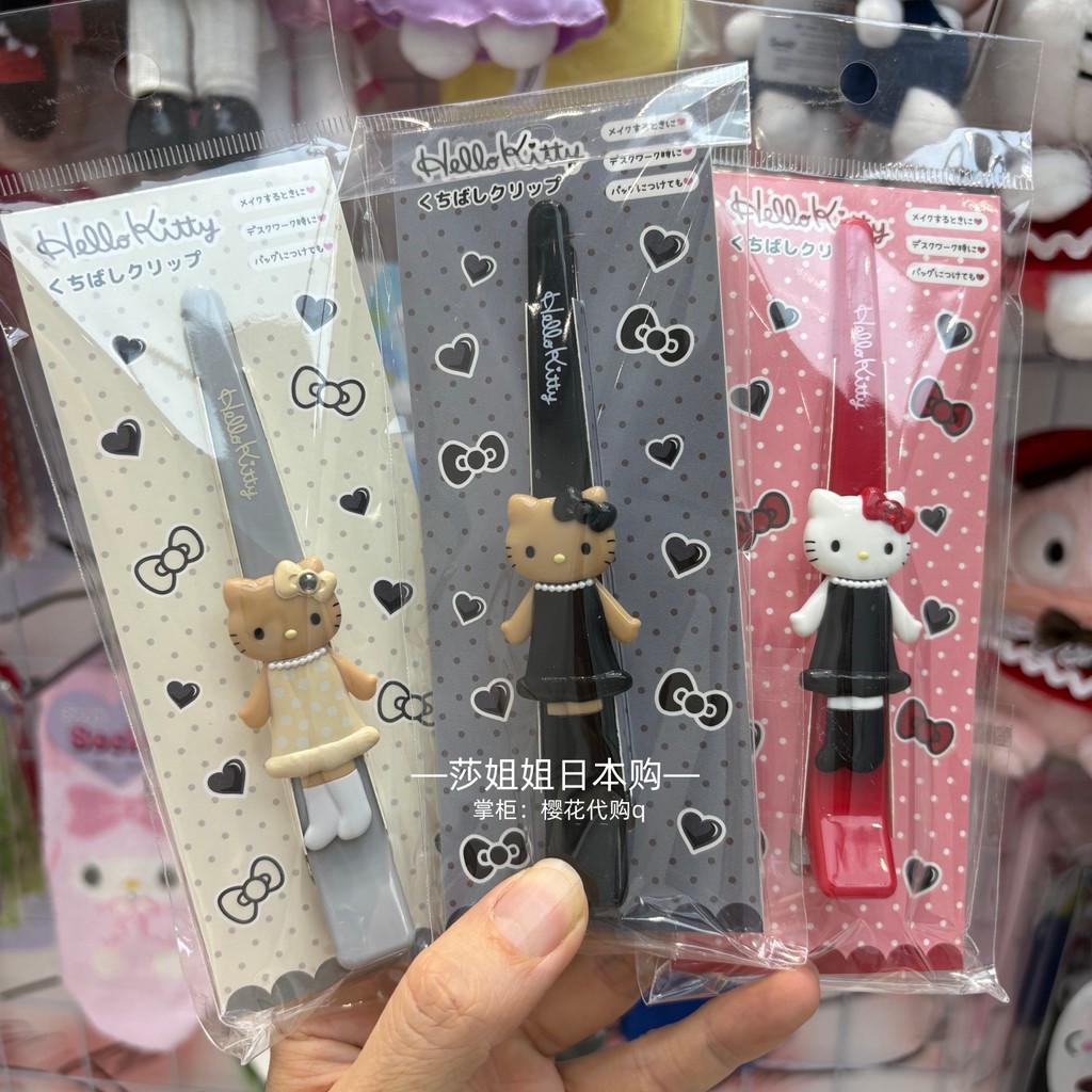 กิ๊บsanrio แท้ กิ๊บติดผม sanrio กิ๊บติดผมลายจุด.Dot.Kitty จากญี่ปุ่น