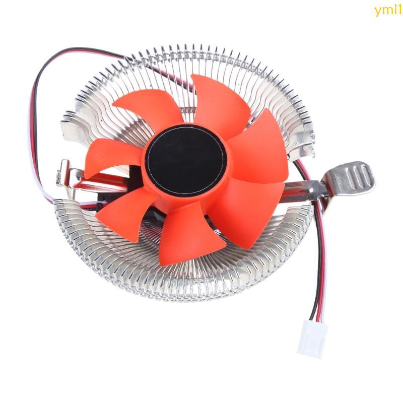 Yml1 คอมพิวเตอร์ตั้งโต๊ะสากล CPU คูลเลอร์ฮีทซิงค์ พัดลม CPU หม้อน้ําระบายความร้อน