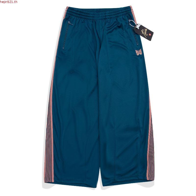 6XRE Needles Track Pants Butterfly Embroidered Wide-Leg Pants Japanese Fashion Brand Loose Track Pan