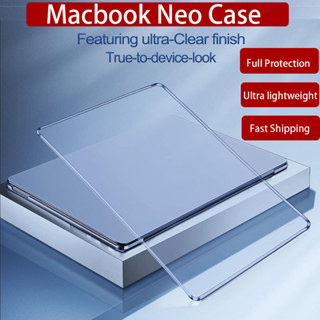 คริสตัล /เคสเคลือบบางพิเศษสําหรับ แมคบุค นีโอ 2026 13 นิ้ว ก…