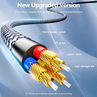 Sunkandi สาย RCA 3RCA ถึง 3 สาย RCA Audio Video Male to Male AV สําหรับ STB DVD TV VCD Blueplayer เครื่องขยายเสียงสาย RCA แจ็ค